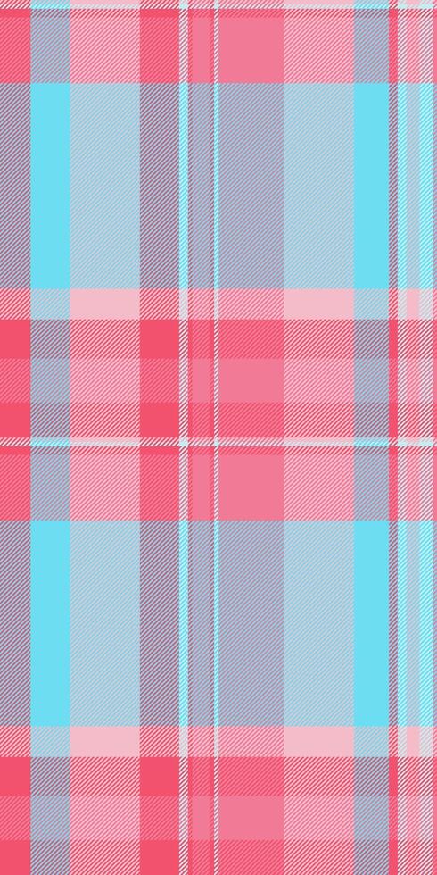 Horizontal plaid background, many pattern texture textile. Backdrop tartan fabric seamless check in red and light colors. vector