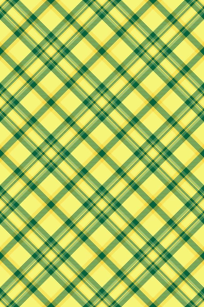 Vibrant yellow and green plaid pattern. Perfect for textile design, website backgrounds, or adding a touch of spring to your projects. vector