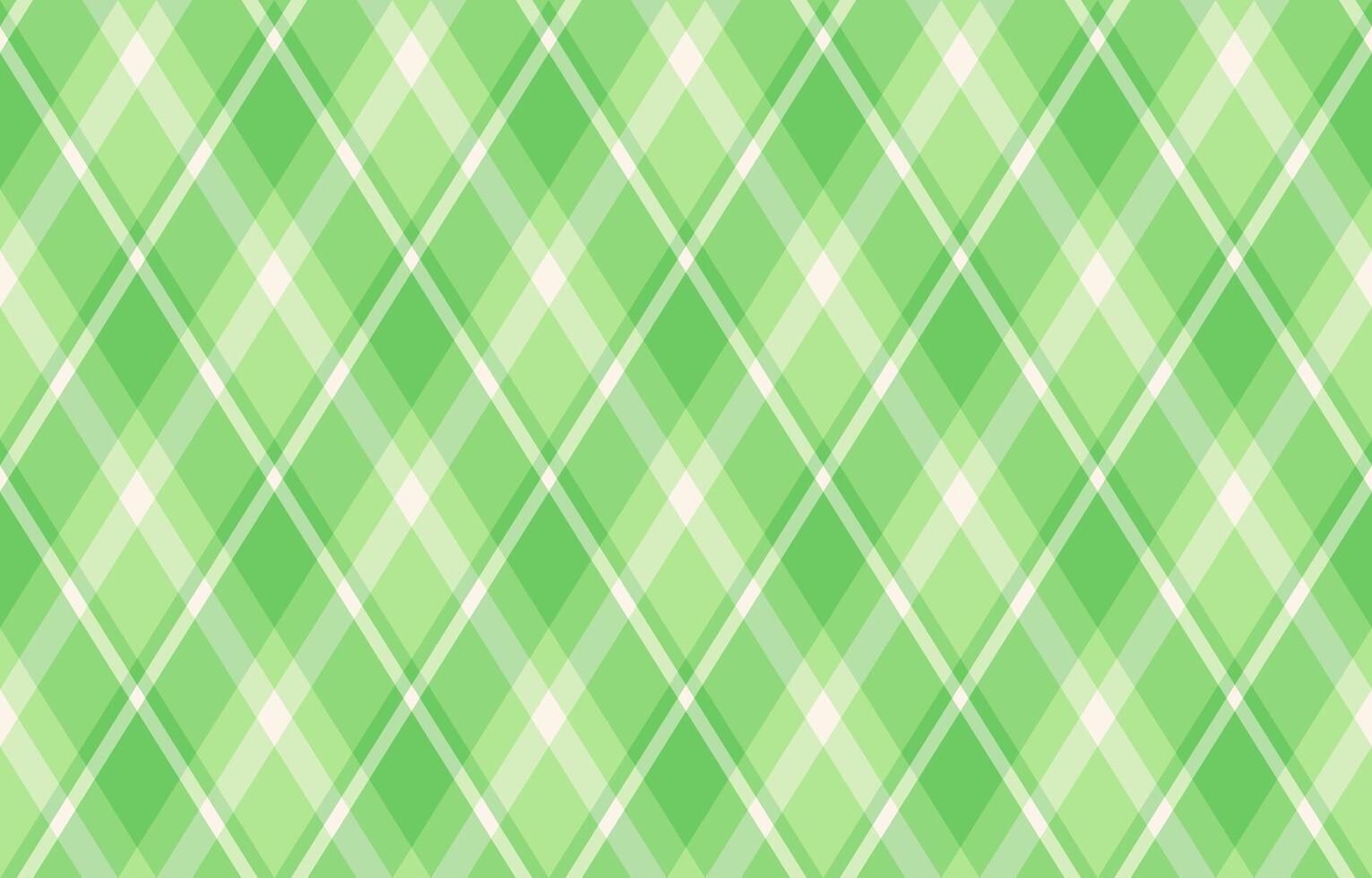 Elegant green and white diagonal plaid pattern. Perfect for backgrounds, textiles, packaging, and springsummer designs. This fresh, versatile texture evokes feelings of nature and tranquility. vector