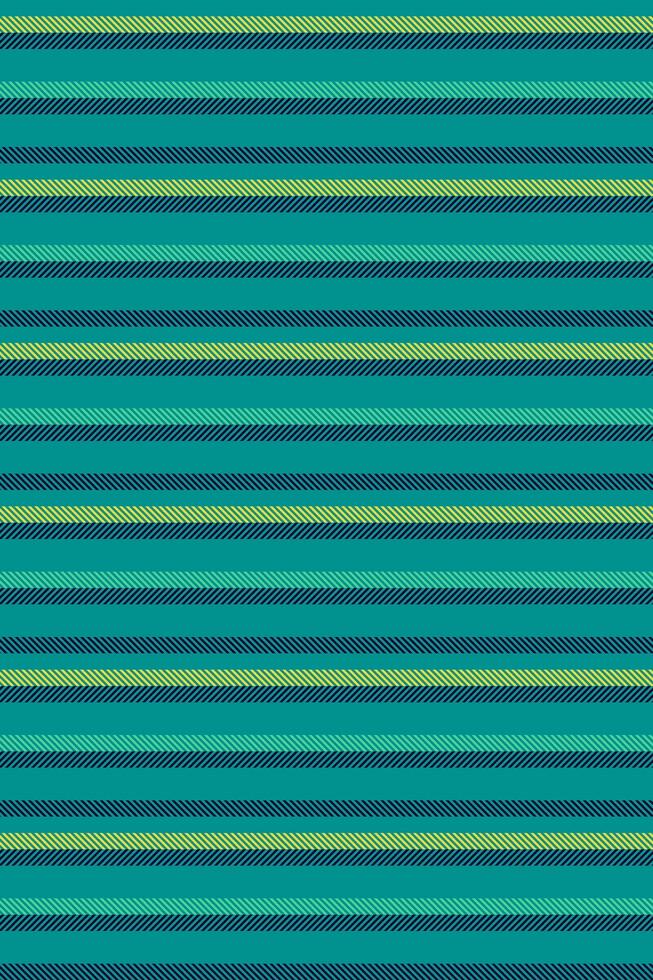 Talftone texture background, tough stripe vertical fabric. Sipster pattern textile lines seamless in glossy teal and dark colors. vector