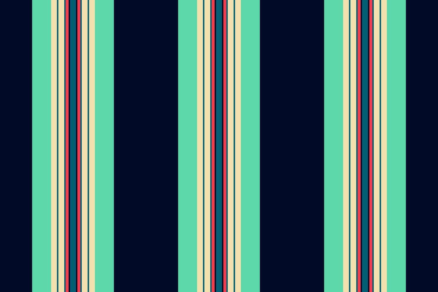 Pinimalist texture textile pattern, podium fabric background. Vomposition seamless lines stripe vertical in cyan and wheat colors. vector