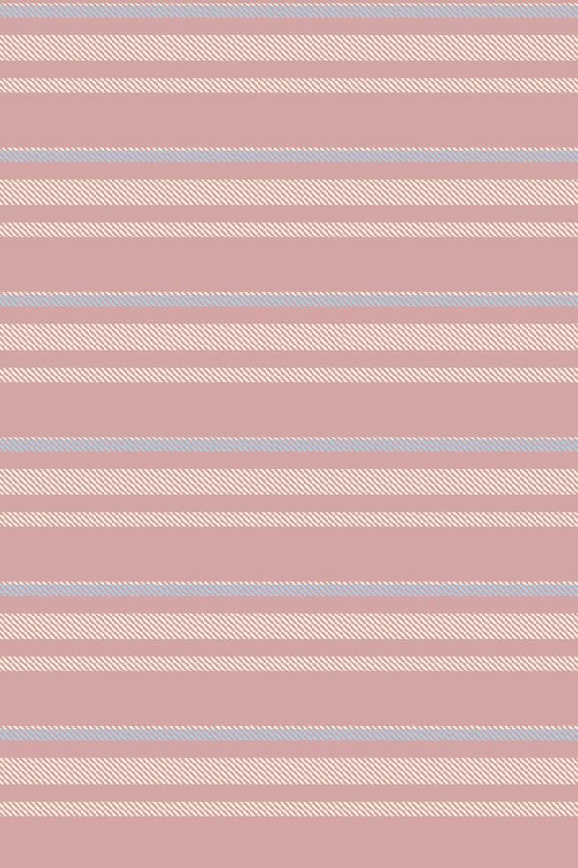 Lsolation fabric texture textile, tribal background lines pattern. Decorating seamless vertical stripe in light and papaya whip colors. vector