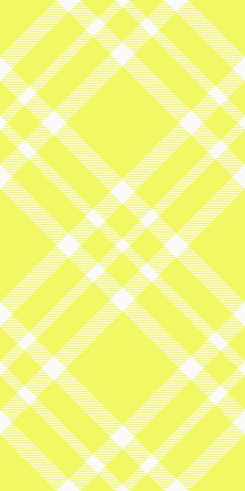 Vibrant yellow and white plaid pattern. Perfect for textile design, website backgrounds, or cheerful branding. This seamless texture evokes feelings of optimism and summer. vector