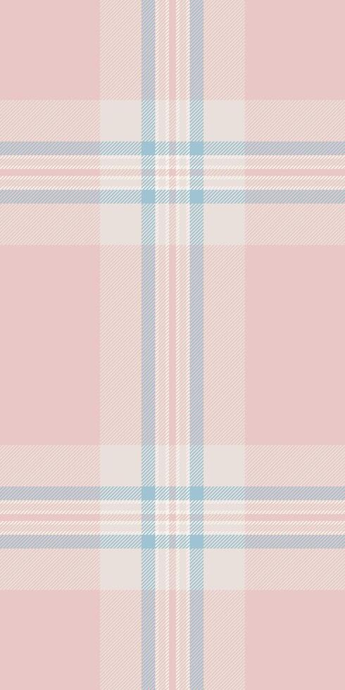 Delicate pastel pink and blue plaid pattern. Perfect for textile design, scrapbooking, websites, and fashion projects. This soft, subtle texture evokes feelings of calm and femininity. vector