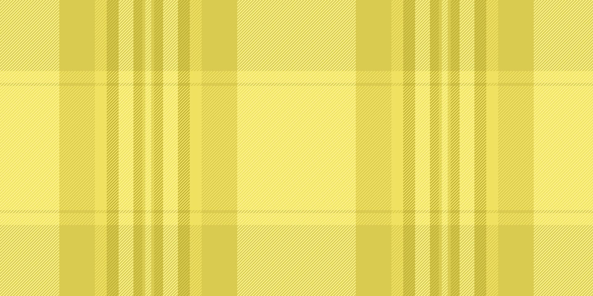 Subtle yellow plaid pattern, perfect for backgrounds, textiles, or website design. Elegant and minimalist, this texture offers a calming and sophisticated aesthetic. vector