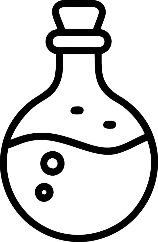 Curative Healing Potion Design vector