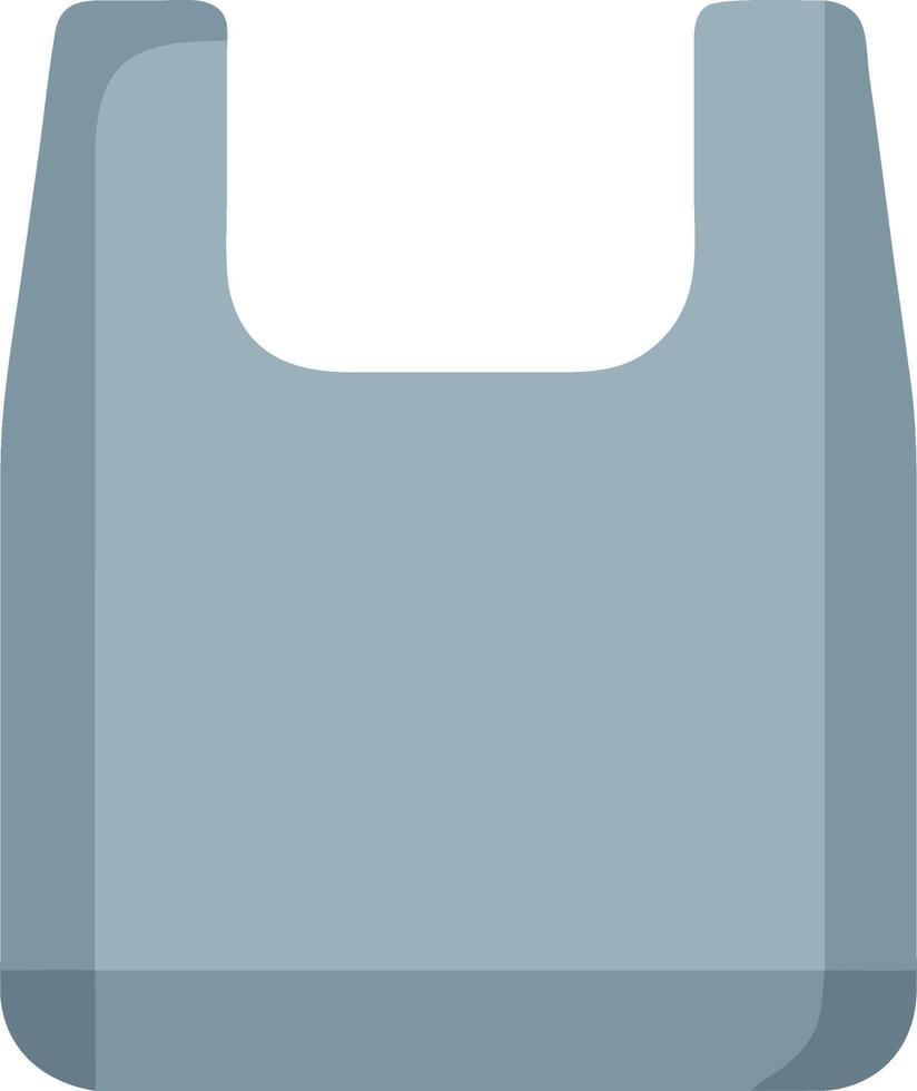 Stylish and Functional Plastic Bag Model vector