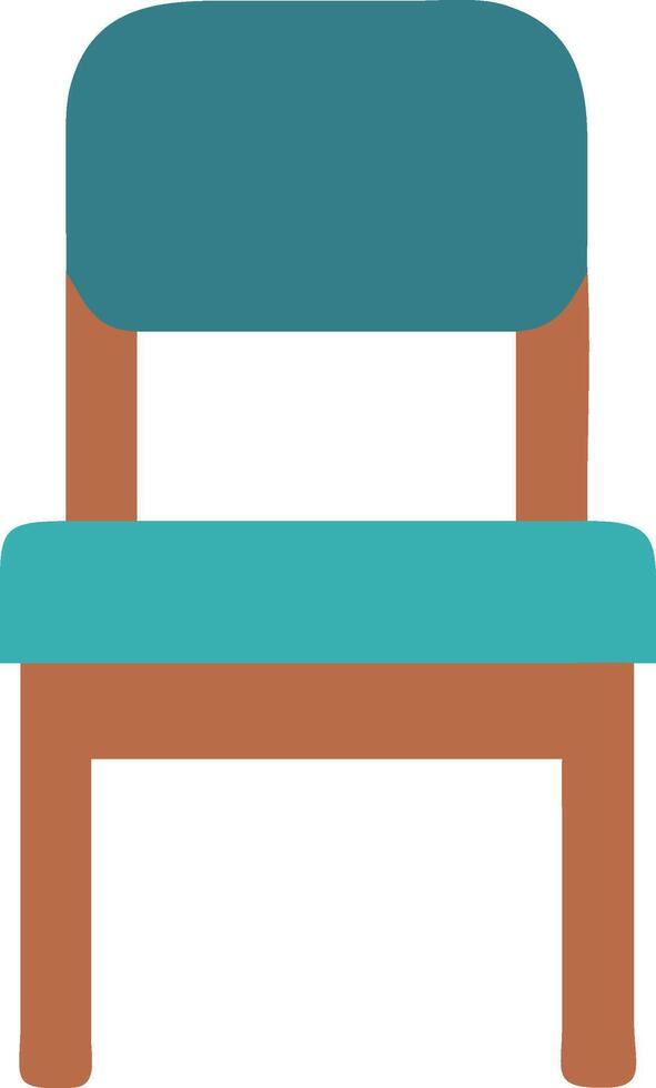 Worn but Elegant Old Chair Design vector