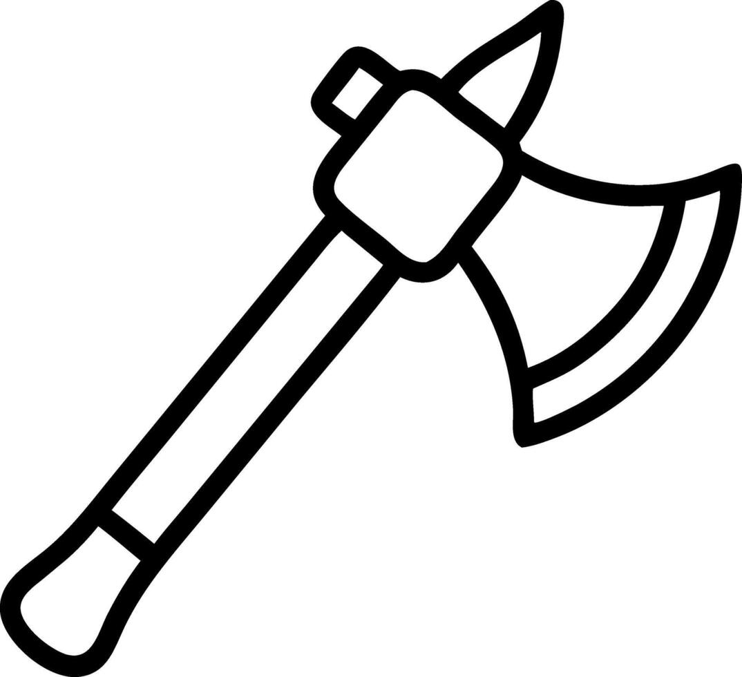 Vintage Old Axe Concept vector