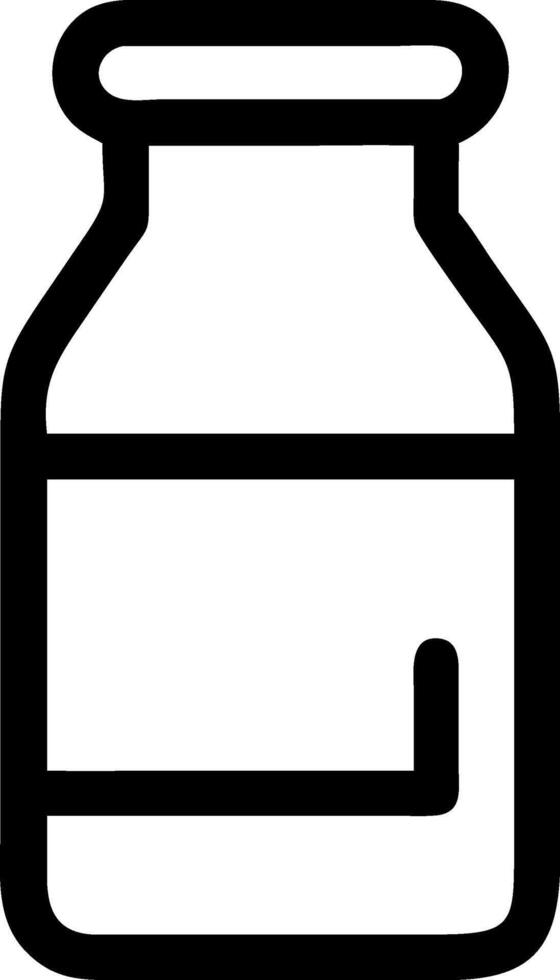 Reusable Milk Bottle Model vector