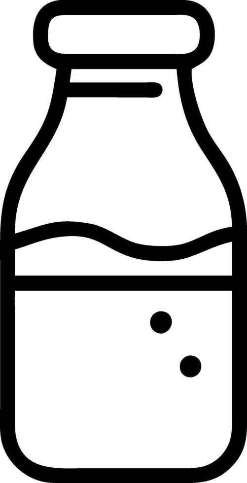 Eco-Friendly Milk Bottle Design vector