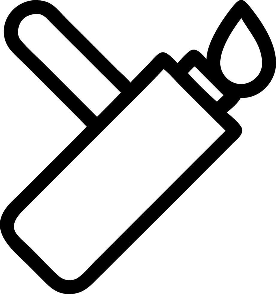 Luxury Lighter Concept vector