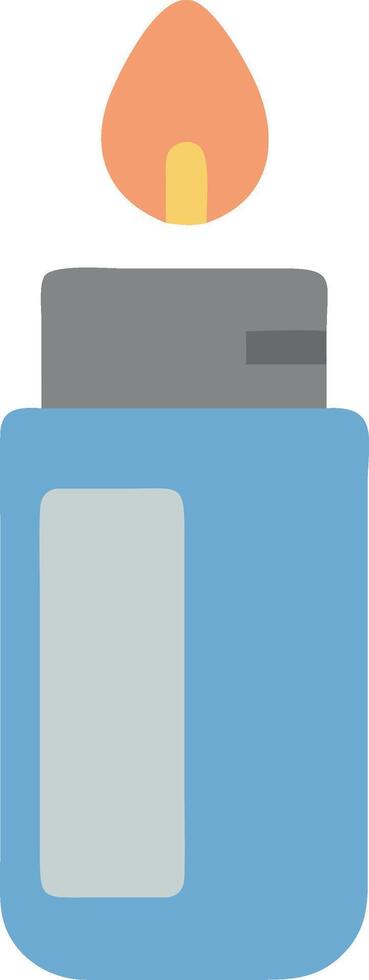 Classic Lighter Design with a Twist vector