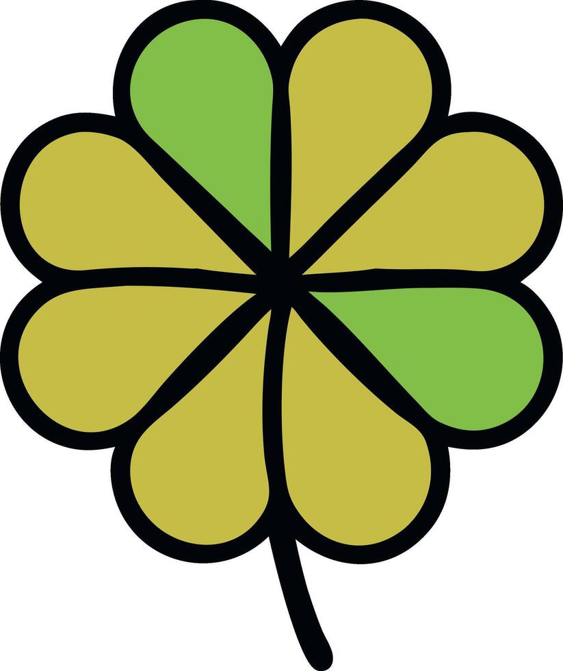 Dynamic Leaf Pattern vector