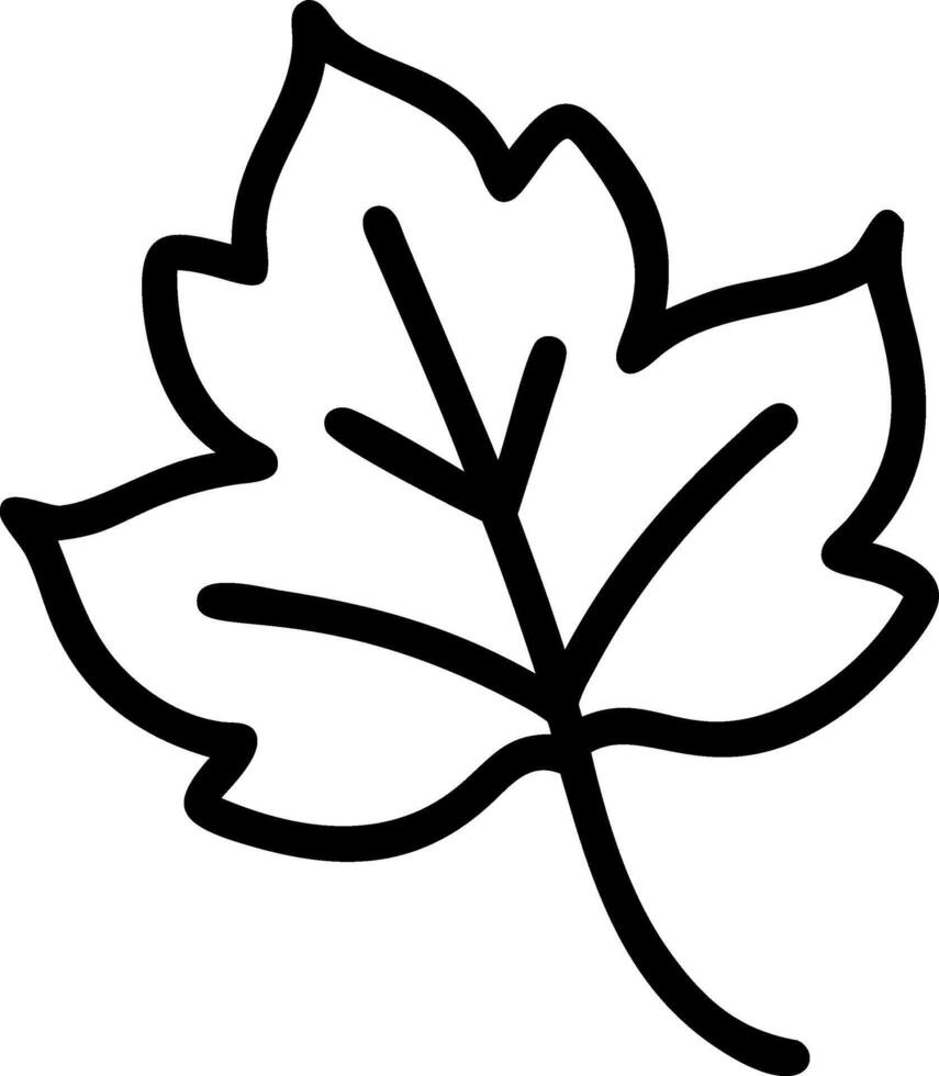 Abstract Leaf Illustration vector