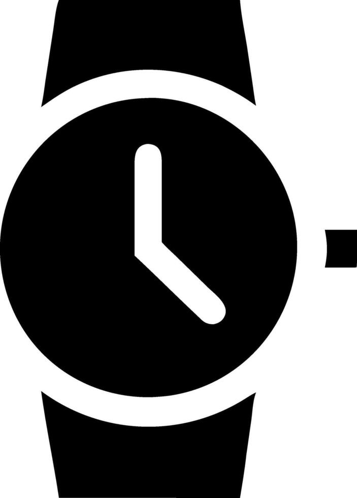 Fashion-Forward Wrist Watch Concept vector