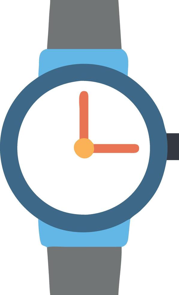 Modern and Sleek Wrist Watch Design vector