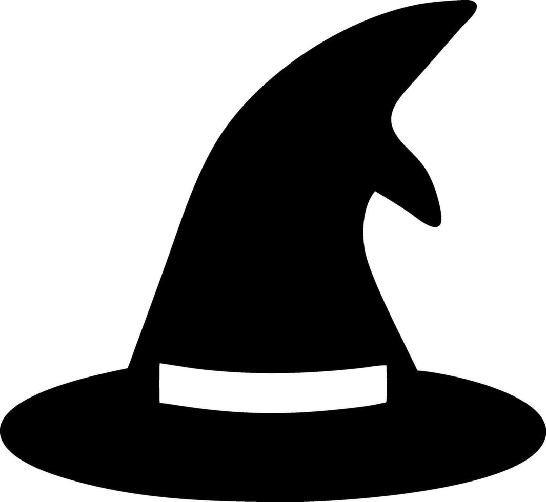 Spooky Witch Hat Design vector