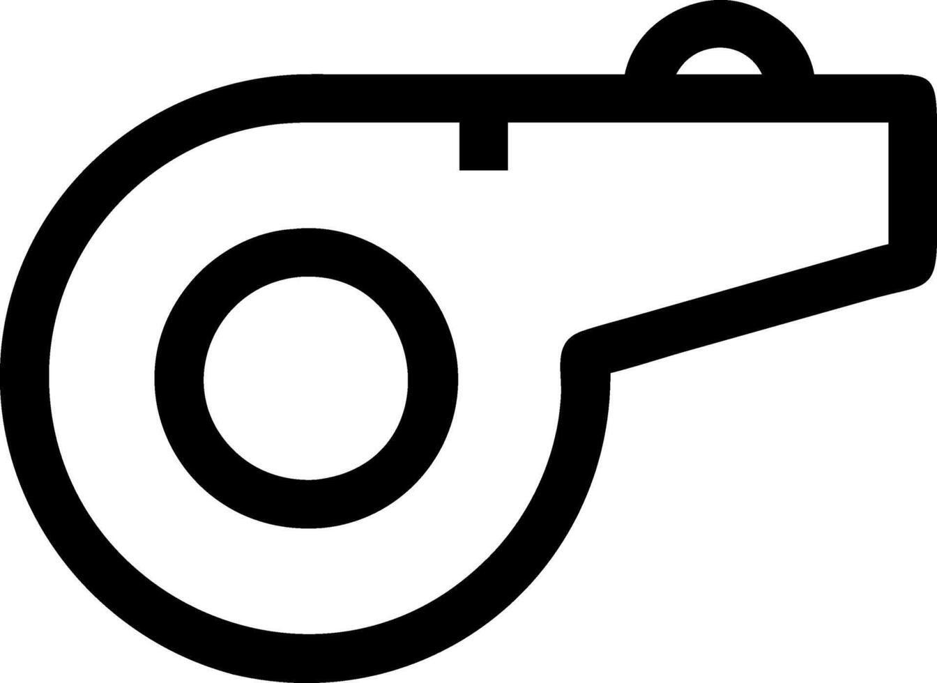 Sports Whistle Design Concept vector
