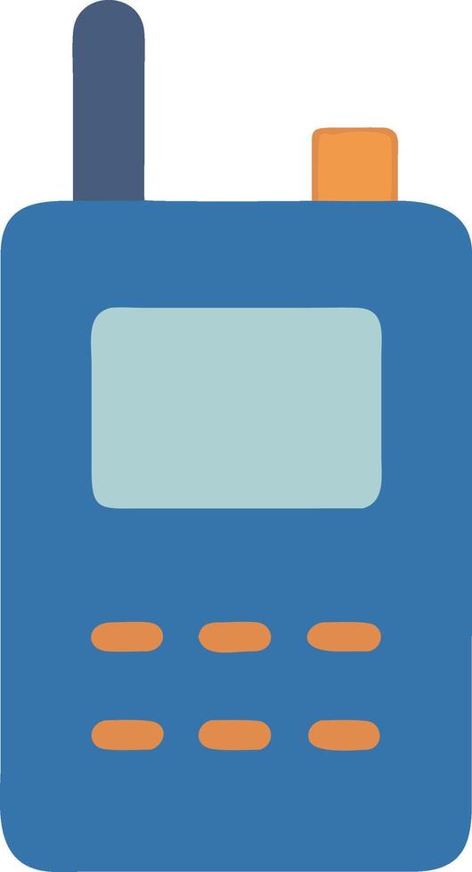 Modern Walkie-Talkie Concept vector