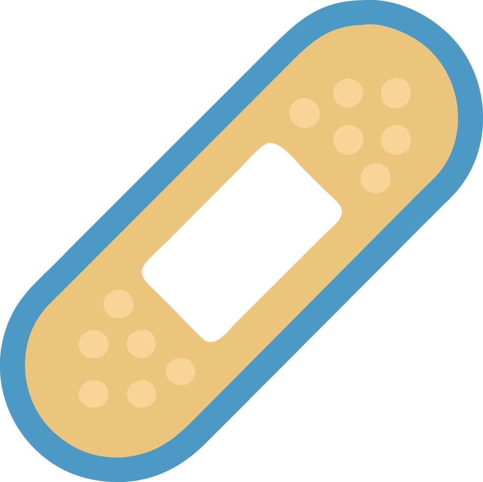 Soft and Comfortable Bandage Design vector