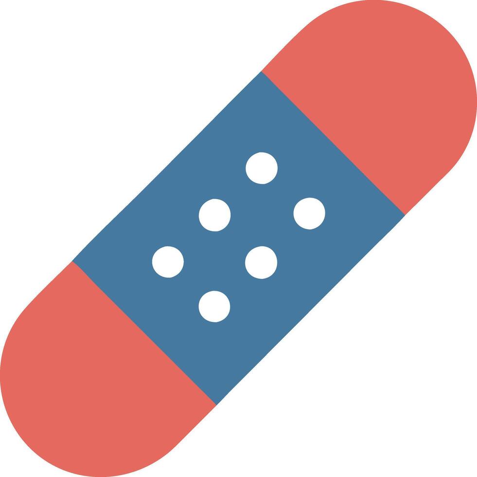 Minimalist Band-Aid Design vector