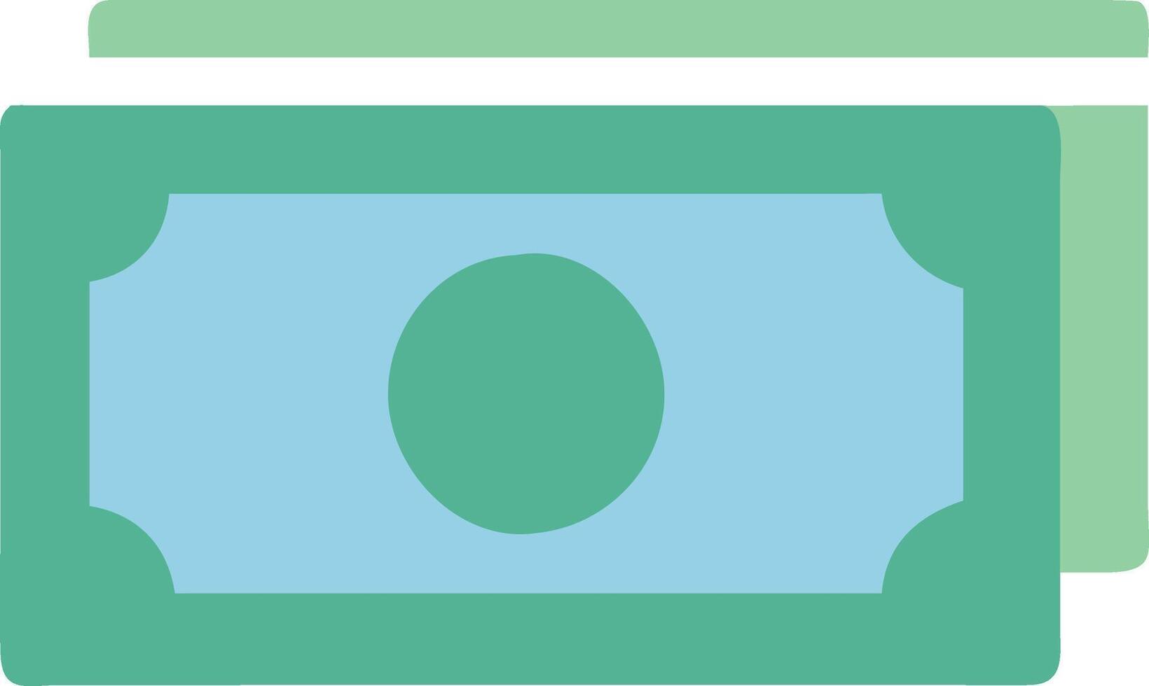 Classic Money Stack Design vector