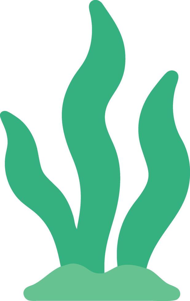 Underwater Seaweed Concept vector