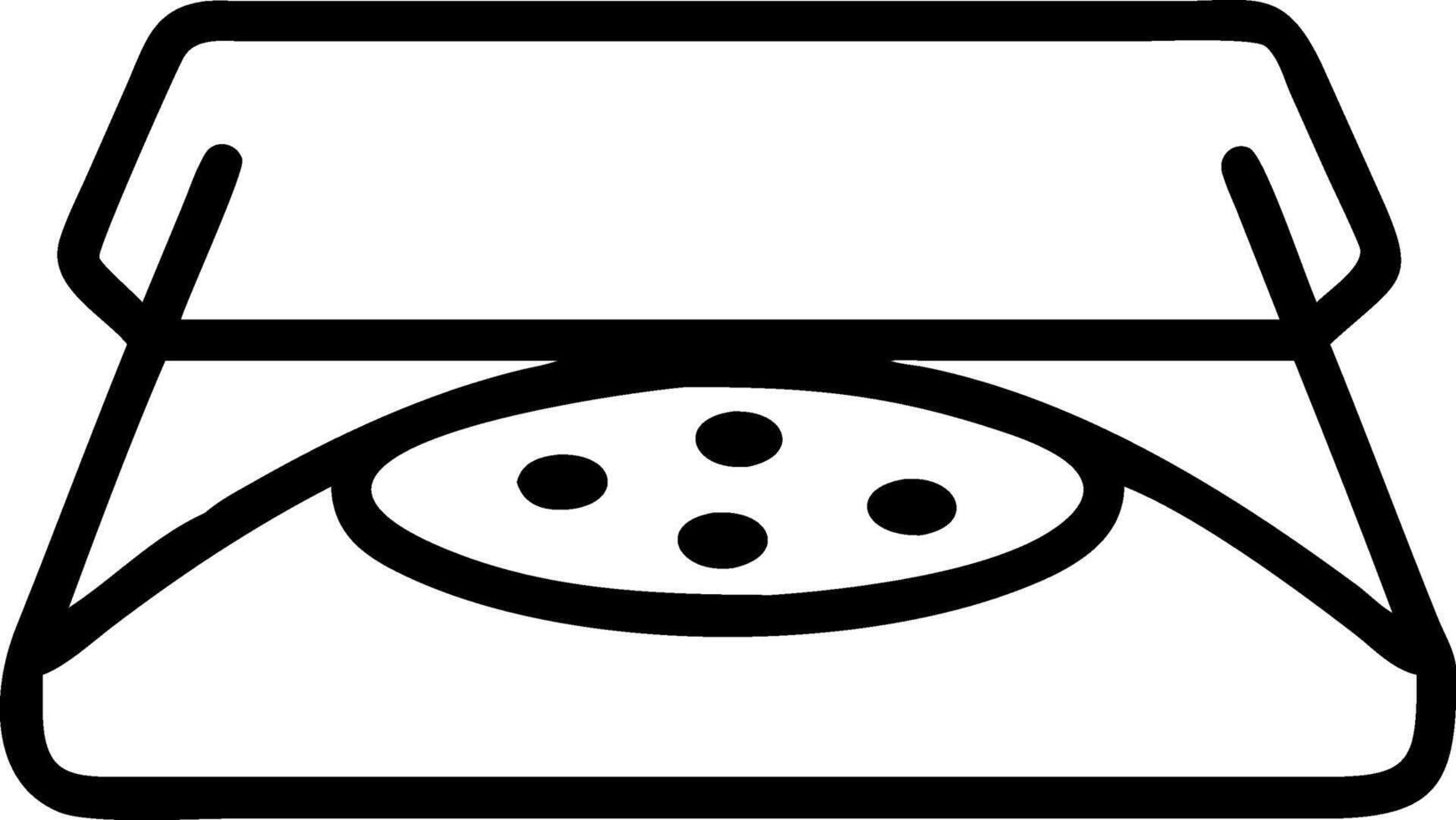 Eye-Catching Pizza Box Illustration vector