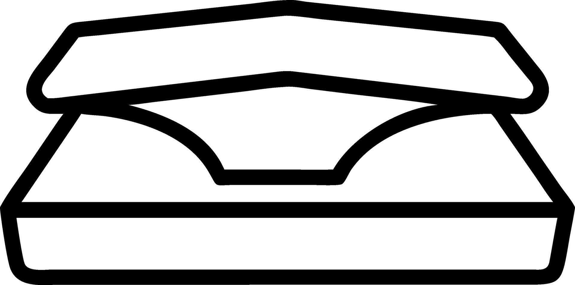 Modern Pizza Box Artwork vector
