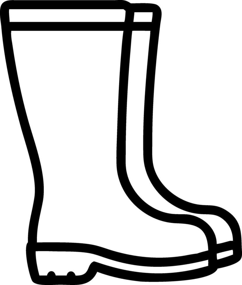 Stylish and Functional Wellington Boots Artwork vector