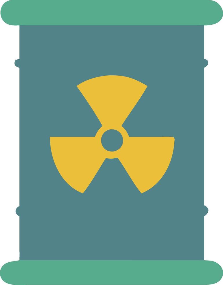 Glowing Nuclear Core Artwork vector