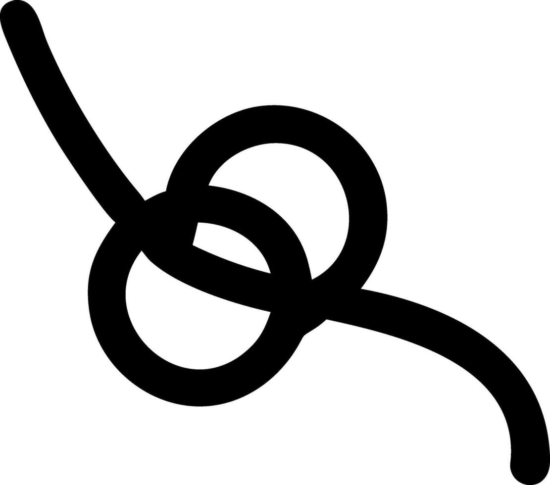 Bohemian Knotted Rope for Wall Art and Decorations vector