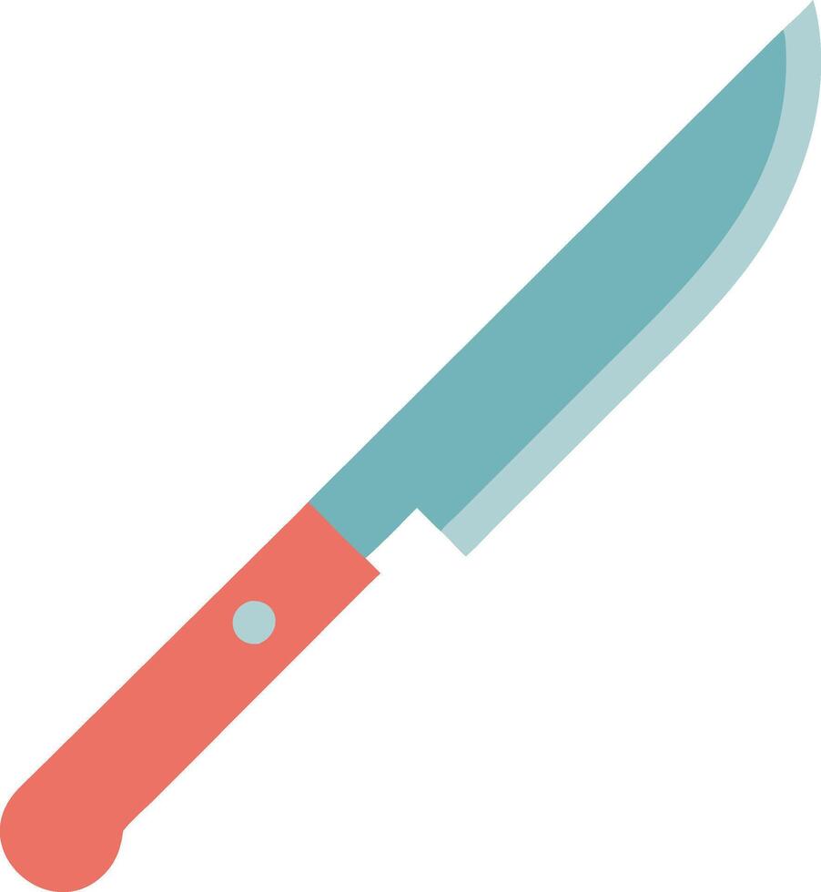 Contemporary Knife Design with Futuristic Touch vector