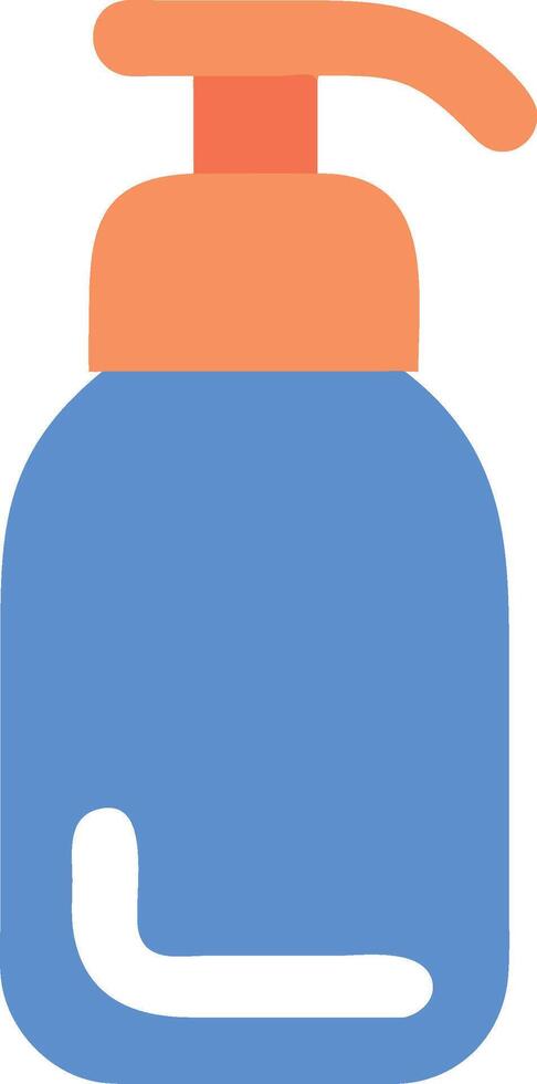 Creative Foaming Bottle Concept Design vector