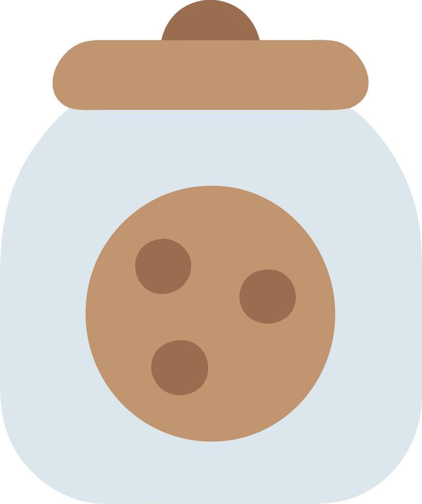 Modern Cookie Jar Logo Design vector