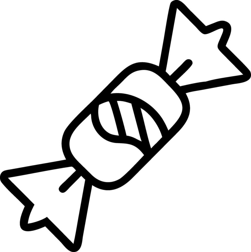 Minimalist Candy Icon Design vector