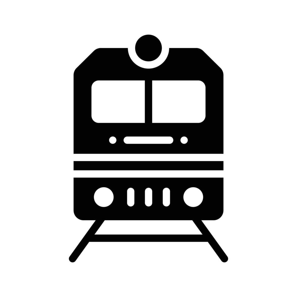 Get this amazing icon of train in modern design style vector