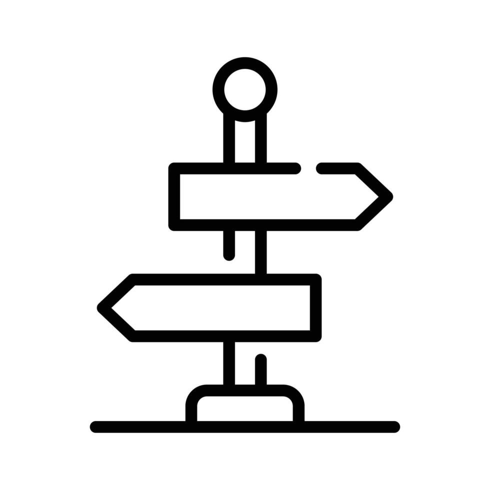 Take a look at this amazing icon of classic guidepost. vector