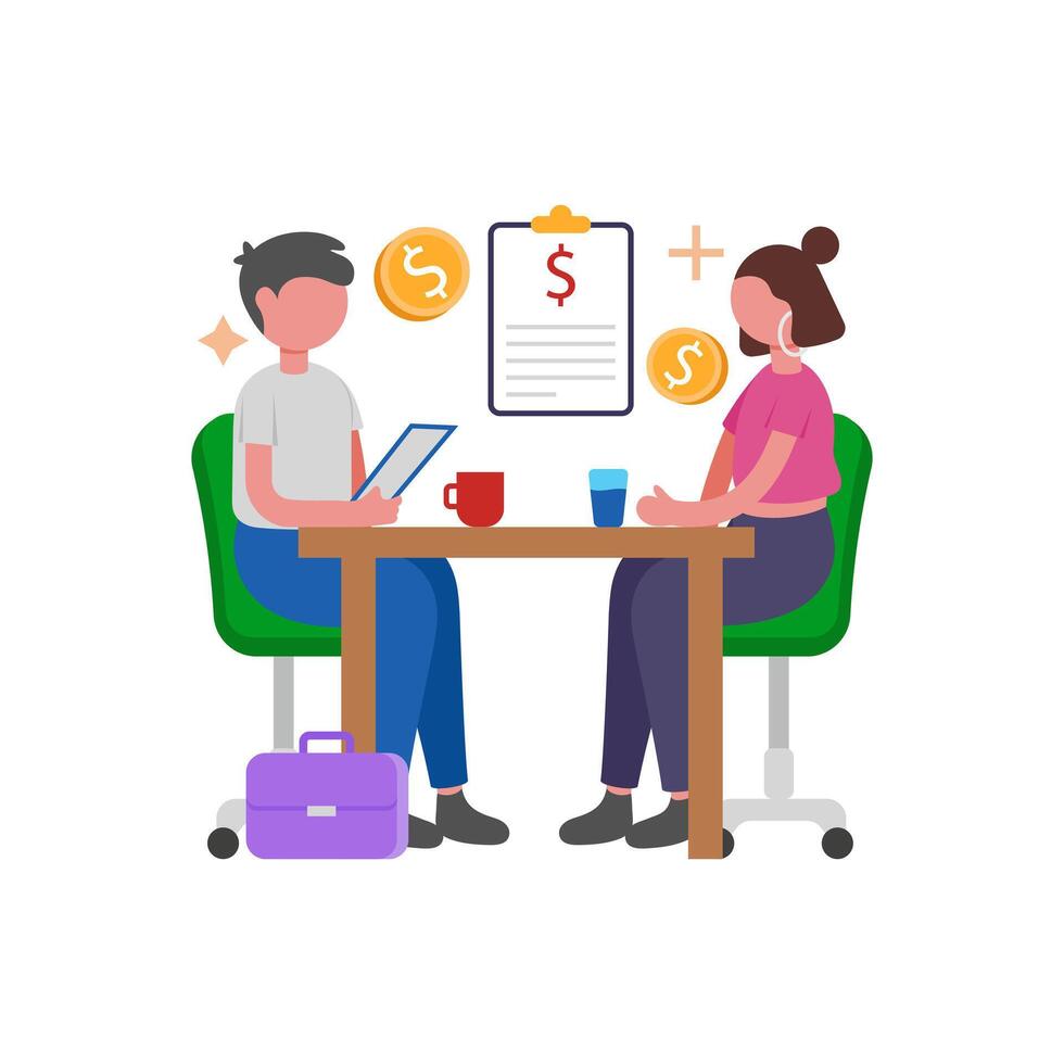 Effective Salary Negotiation Techniques Guide vector