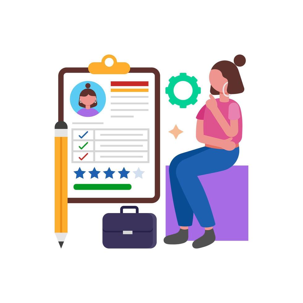 Professional Resume Writing Expert Techniques vector