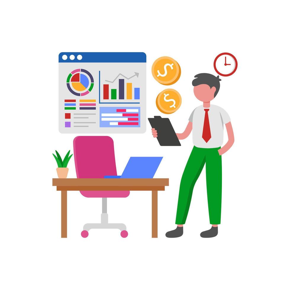 Strategic Financial Planning Optimization Techniques vector