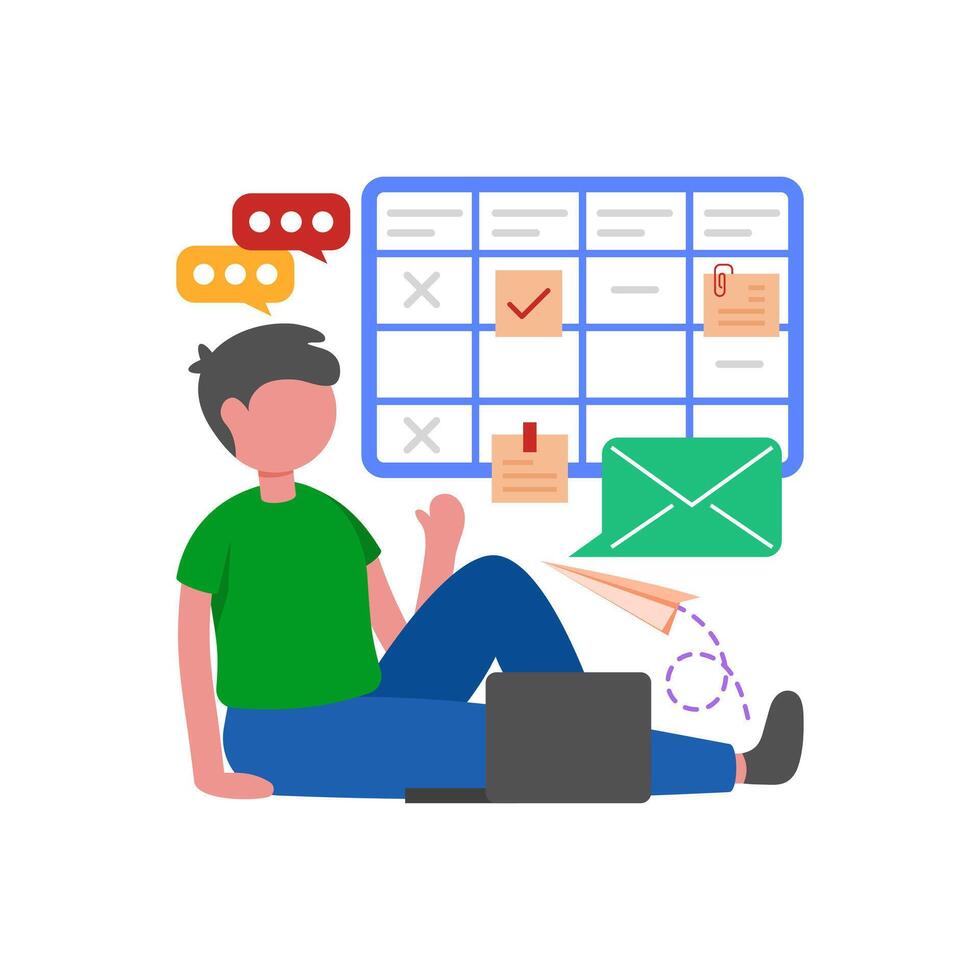 Maintain a flexible schedule vector