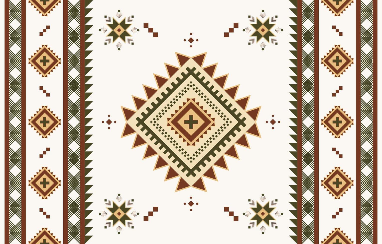 Abstract geometric ornament vector