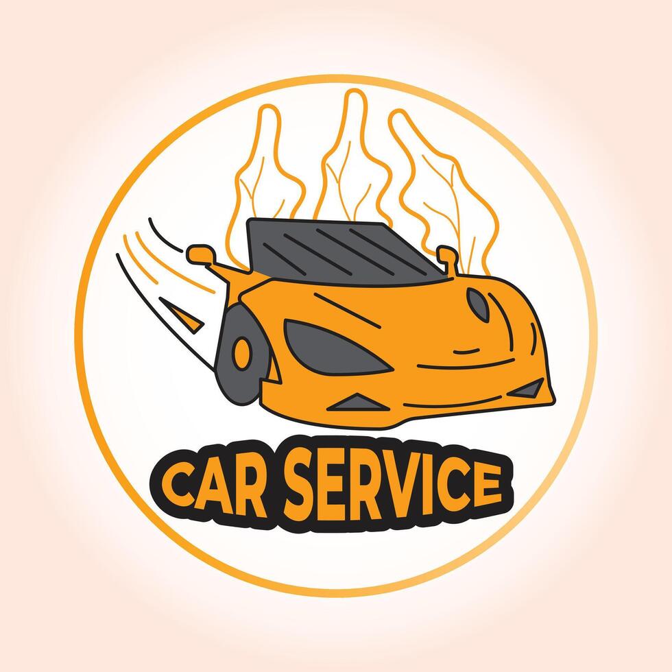 Car Service Logo design vector