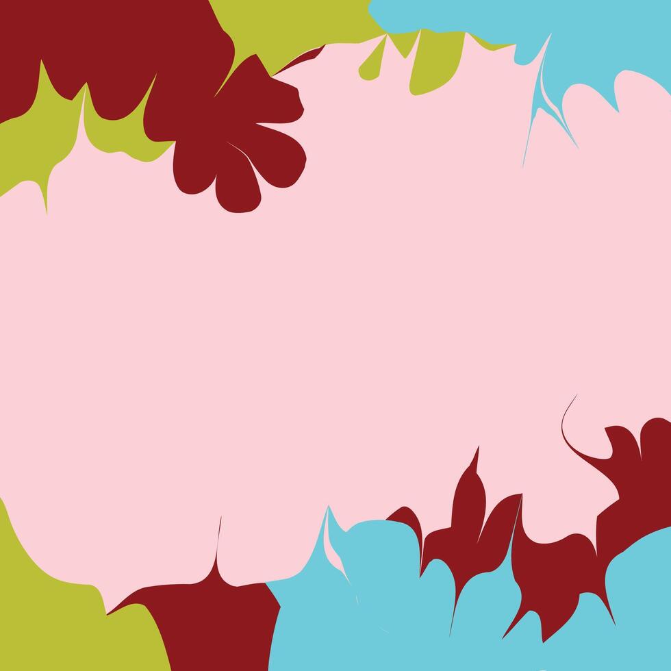 Abstract colorful background with copy space for text and message, modern design vector