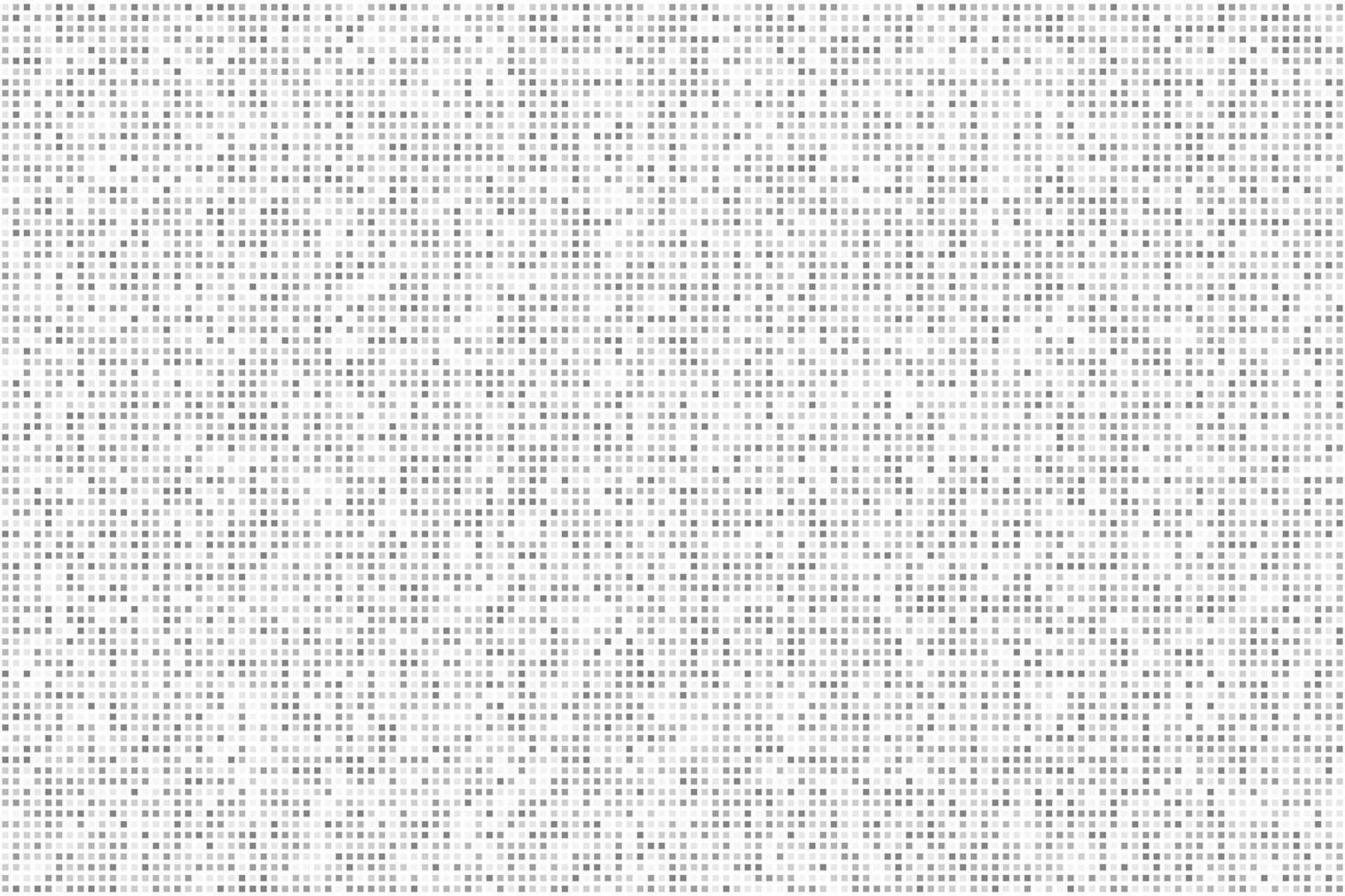 Gray Scale Pixelated Pattern Background, Digital Mosaic with Subtle Variations, Data Visualization and Abstract Art vector