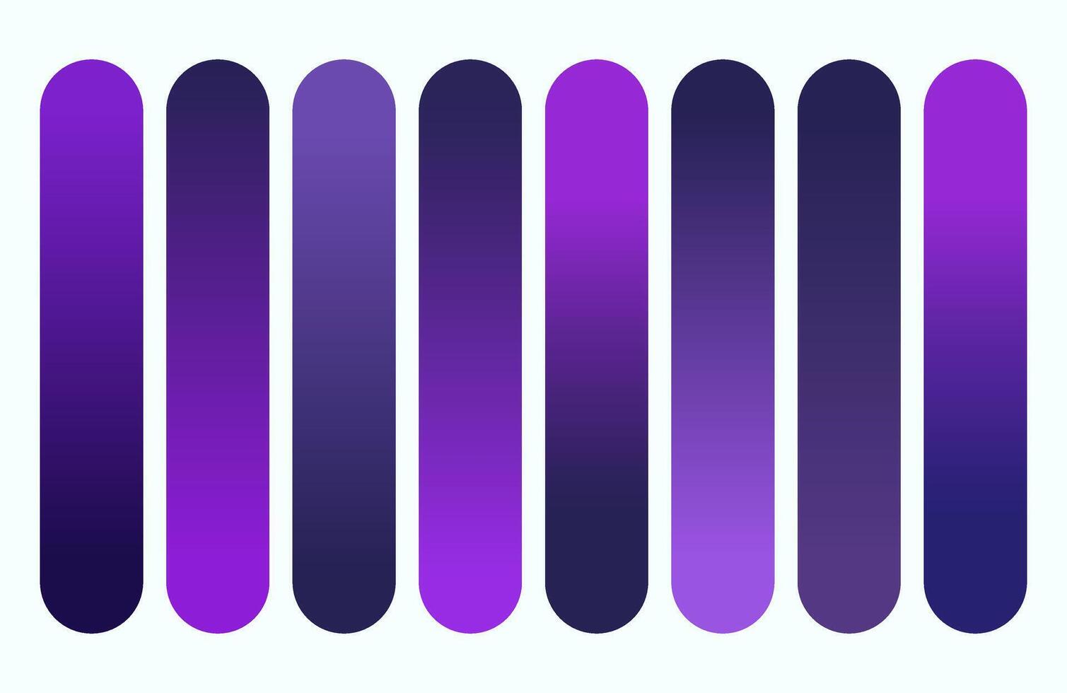 Blue and Purple Gradient Bars on White Background Modern Abstract Design Element for Presentations and Backgrounds vector
