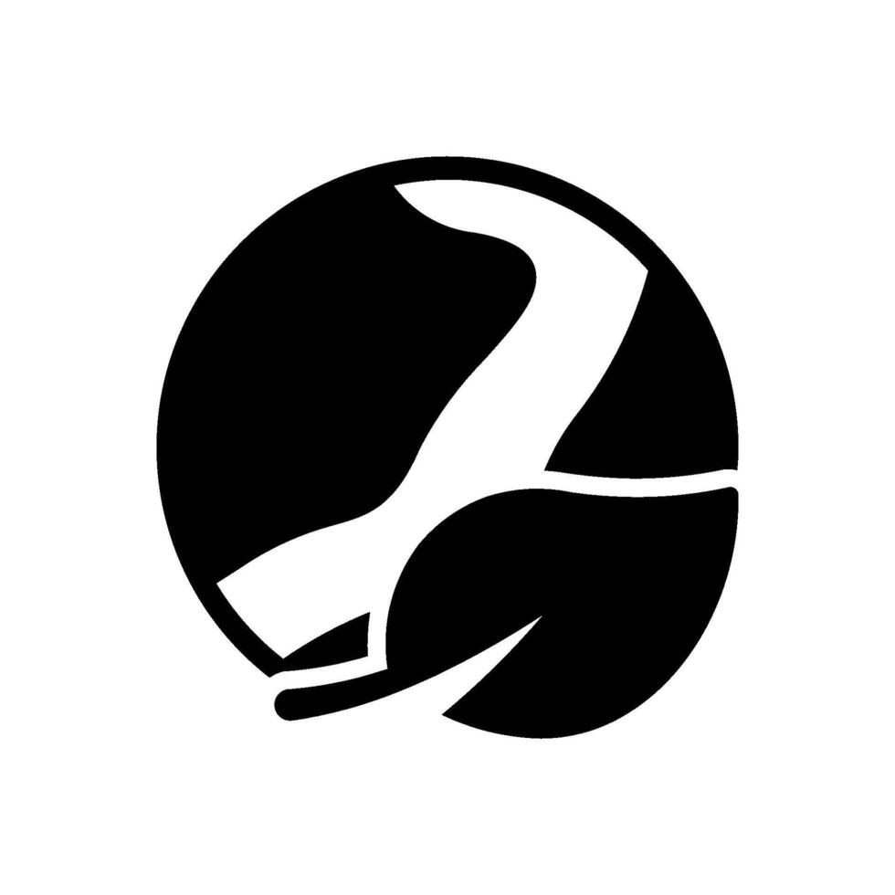 Ecology Planet icon. Save the world concept vector