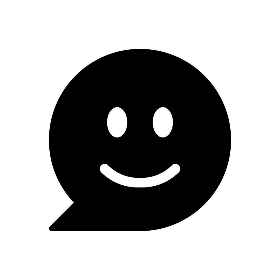 Speech bubbles emoticon icon vector